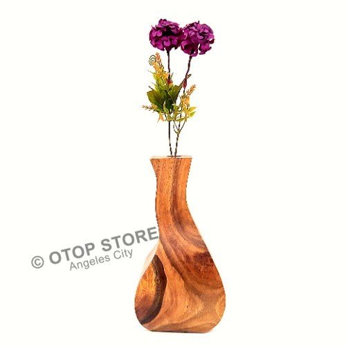 WOODEN FLOWER VASE HOME DECOR