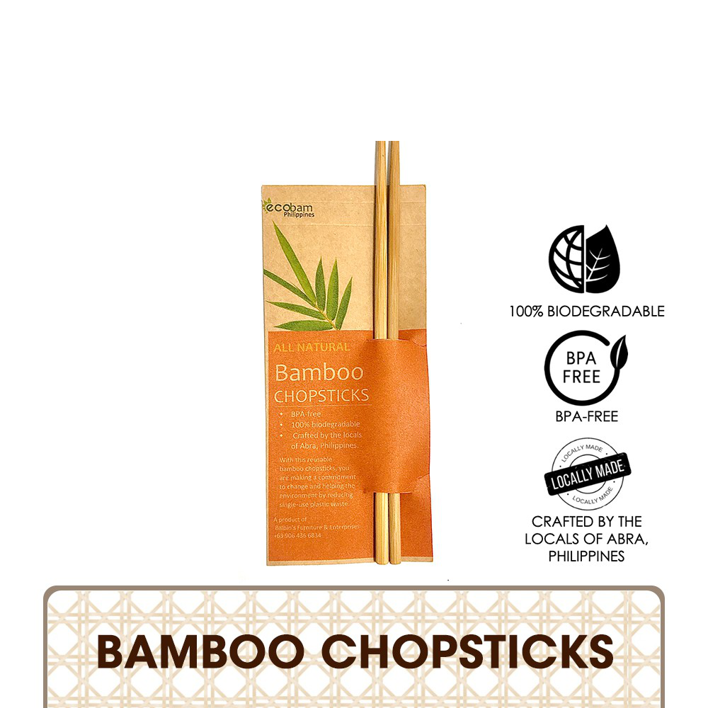 Ecobam Bamboo Chopsticks