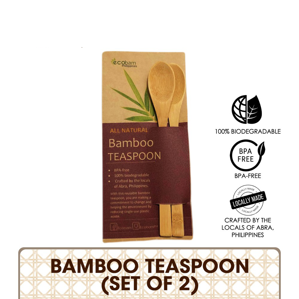 Ecobam Bamboo Teaspoon (Set of 2)