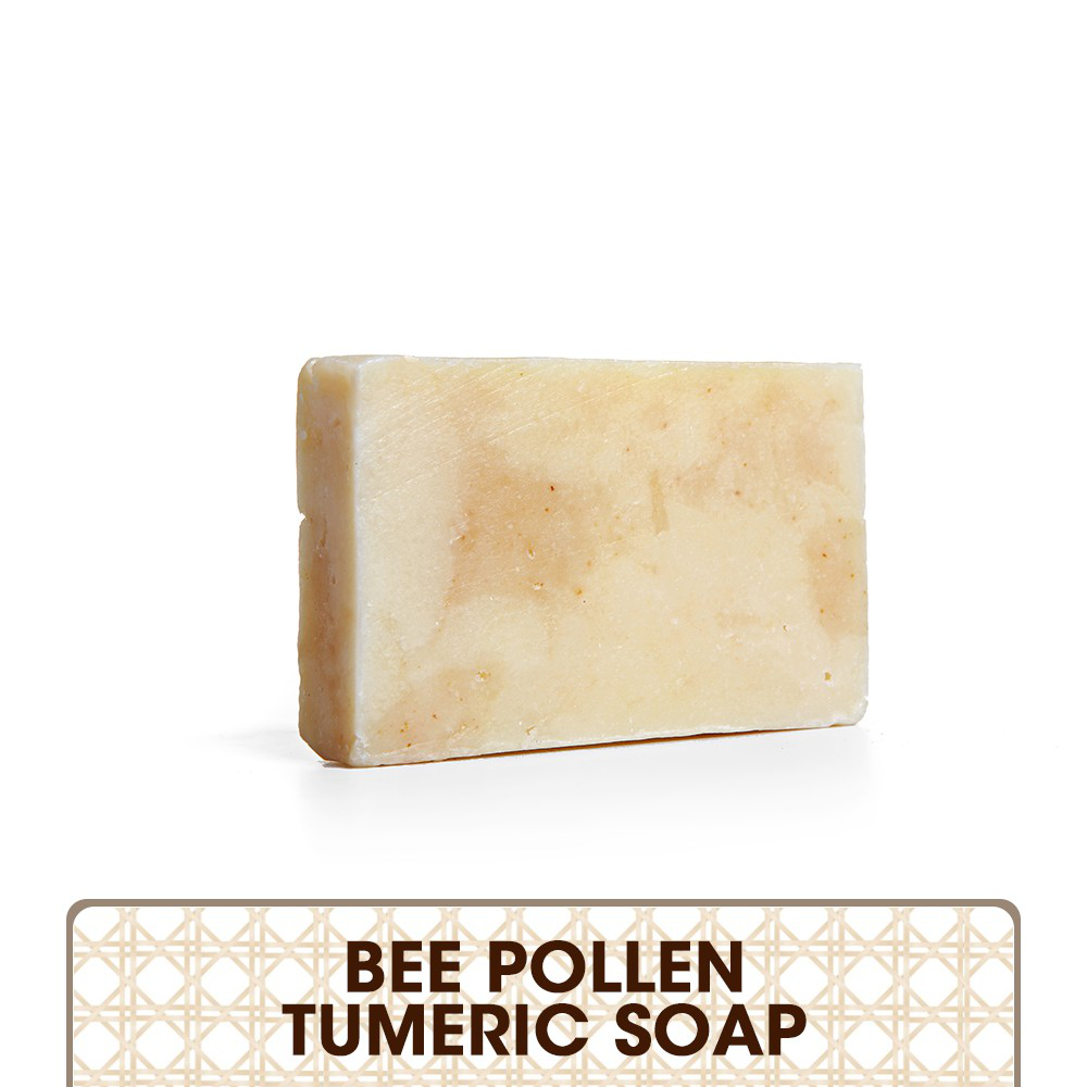 queenb-bee-pollen-tumeric-soap